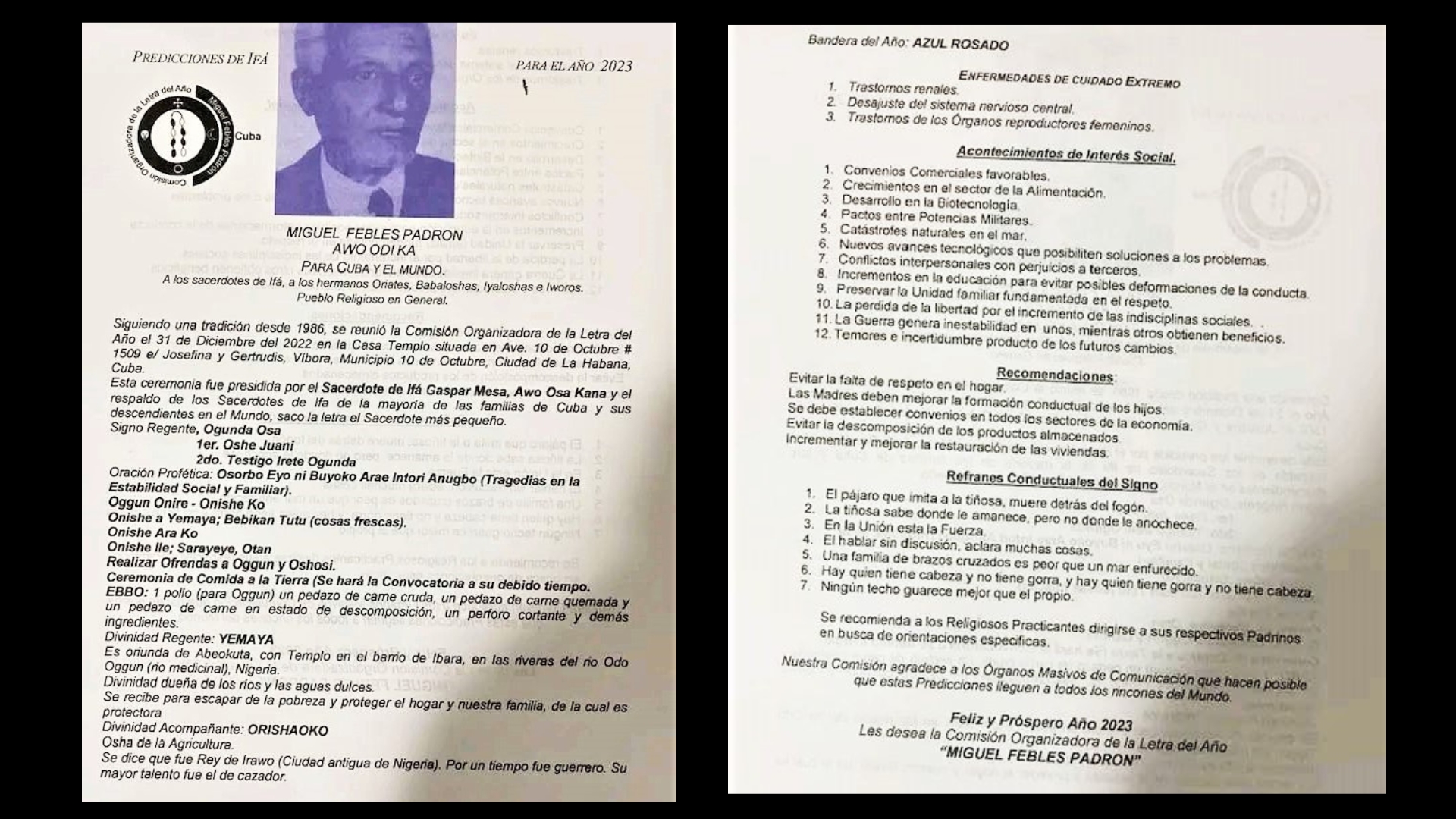 Letra del Año Comisión Miguel Febles