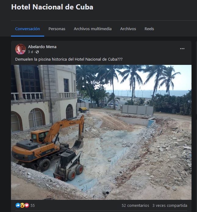 Piscina Hotel Nacional de Cuba