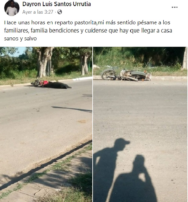 Publicación sobre accidente en Mayabeque (Captura de pantalla)