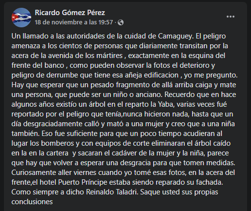 Post de Facebook