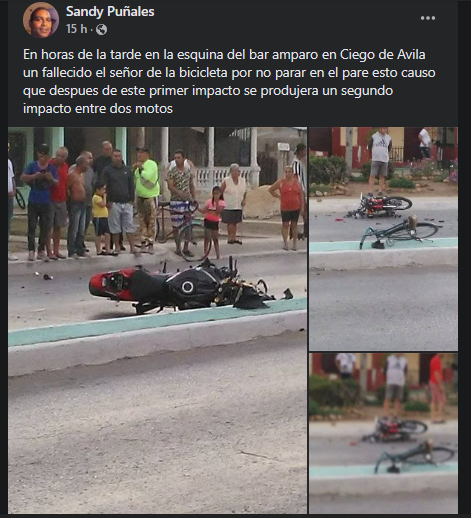 Accidente de tránsito en Ciego de Ávila