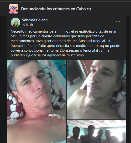 Publicación en Facebook