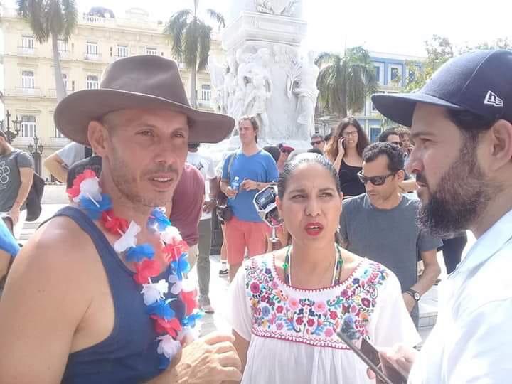 Ariel Ruiz y Haidée Milanés