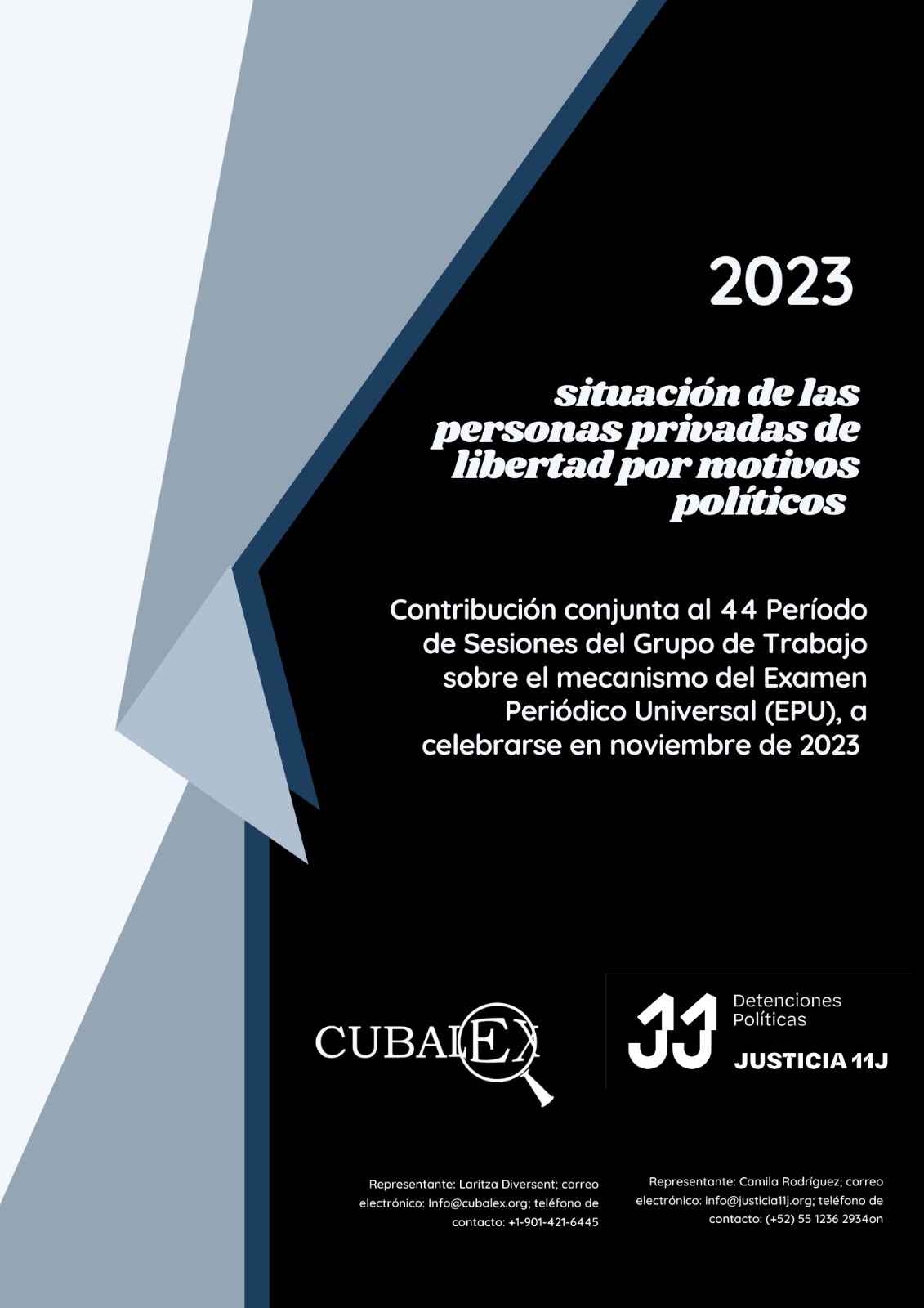 EPU Cubalex y Justicia 11J