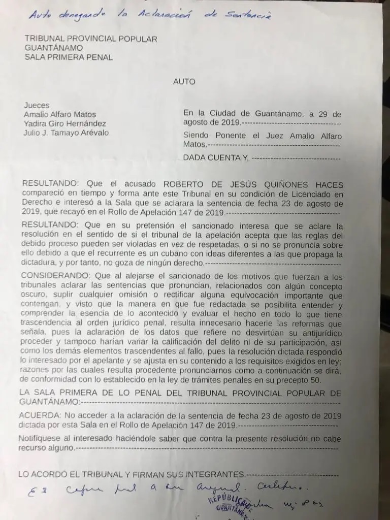 Documento Quiñones