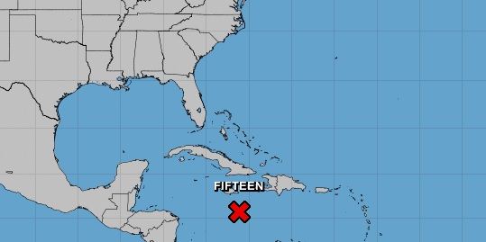 Ubicación de tormenta Lisa