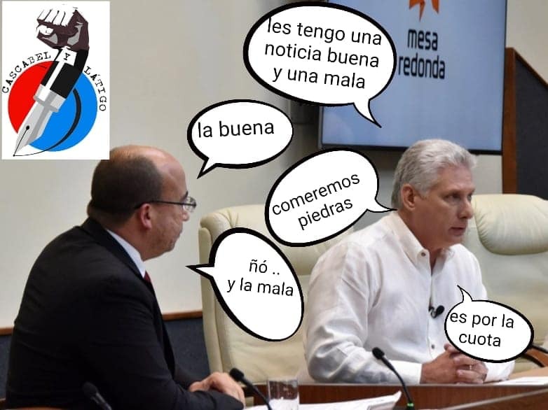 Meme sobre la situación "coyuntural" en la Cuba de Díaz-Canel