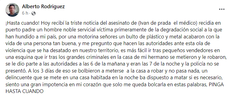 Captura de pantalla de Revolico Puerto Padre