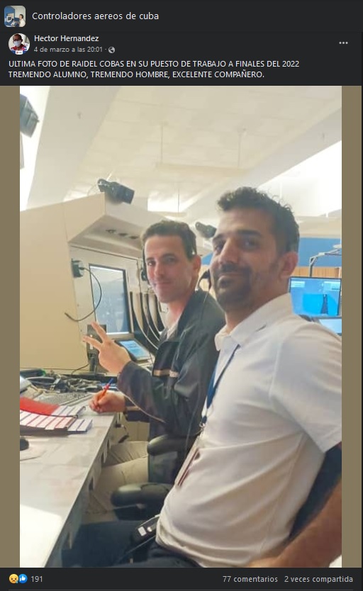 Paracidista y controlador de vuelo