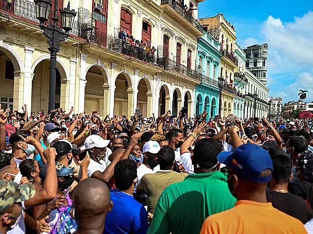 El 11 de julio miles de cubanos salieron a las calles a exigir libertad