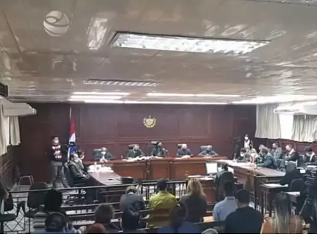 Juicio contra manifestantes del 11 de julio. Foto: Captura de pantalla