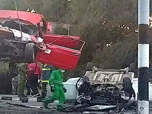 Accidente tránsito Cienfuegos. Foto: Granma