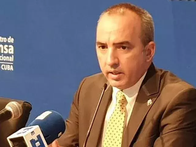 Ernesto Soberón, director general de Asuntos Consulares y Cubanos Residentes en el Exterior del Minrex