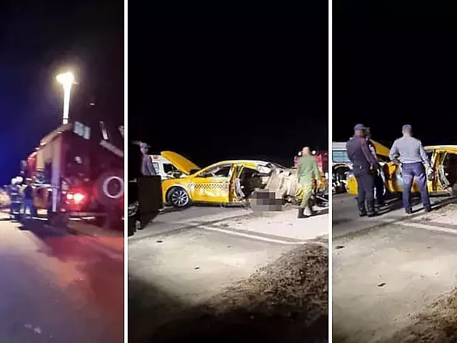 Accidente ocurrido en diciembre en carretera entre Boca de Camarioca y Carboneras. Imagen de referencia