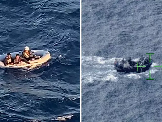 Guardia Costera de EEUU repatría a 36 cubanos. Foto: U.S. Coast Guard District 7