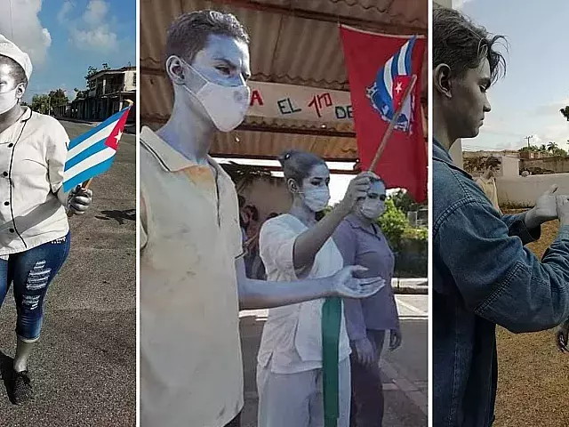 Cuba: los "zombis" del Primero de Mayo