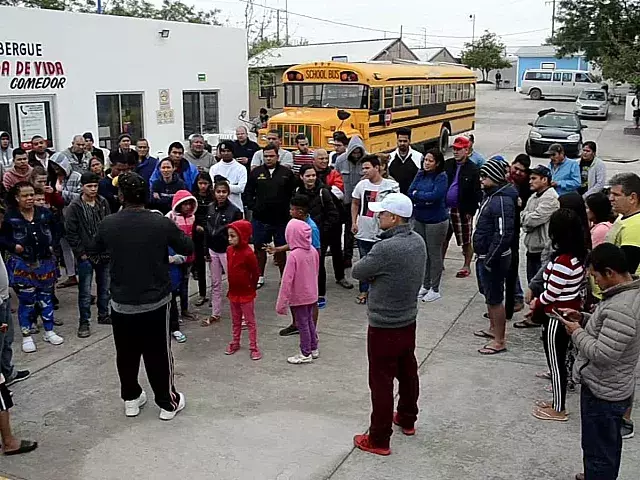 Migrantes cubanos y centroamericanos en México