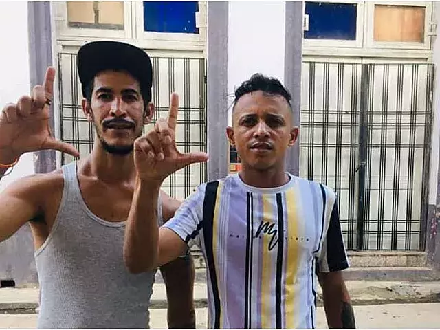 Ángel Cuza y Pedro Quiala. Foto: Facebook/Pedro Quiala