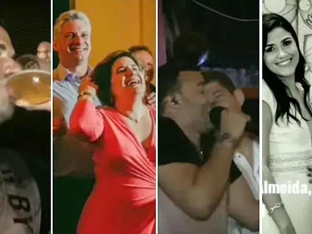 Video muestra a la élite del castrismo gozando