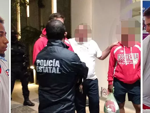 Amnistía critica captura de peloteros cubanos. Fotomontaje: ADN Cuba