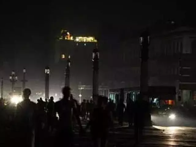 Apagón en La Habana. Imagen de referencia