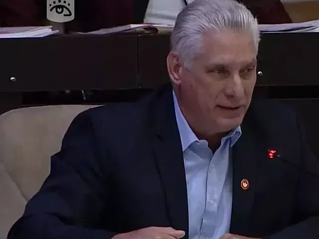 Díaz-Canel en la ANPP. Captura de pantalla