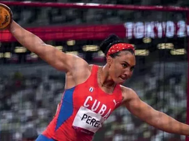 Yaimé Pérez, discóbola cubana de élite.