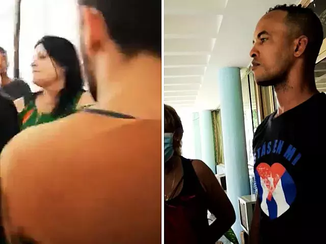 El represor "Santos". Foto: José Raúl Gallego/Facebook