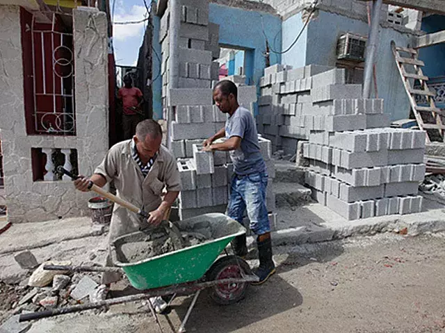 Construcción de vivienda en Cuba. Imagen de referencia. Foto: Juventud Rebelde/Roberto Ruiz Espinosa