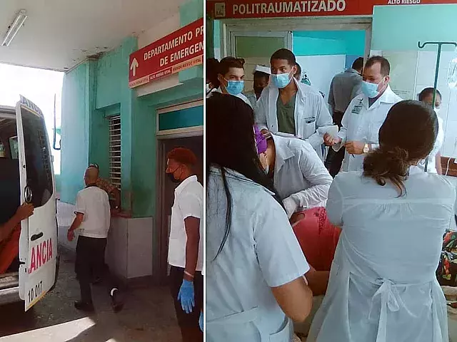 Niños heridos en accidente masivo en Santiago