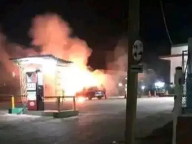 Confirman incendio en una gasolinera de Artemisa
