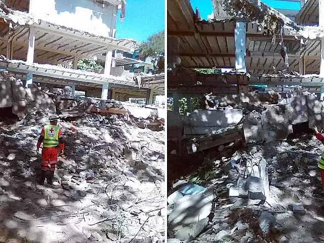 Joven murió en derrumbe de Santiago de Cuba