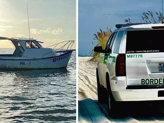 Detienen en EEUU a 18 balseros cubanos. Fotomontaje: ADN Cuba