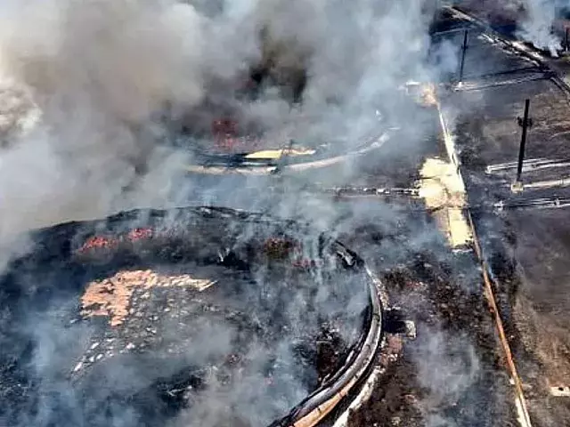 Zona industrial de Matanzas. Imagen de referencia tomada de Cubadebate