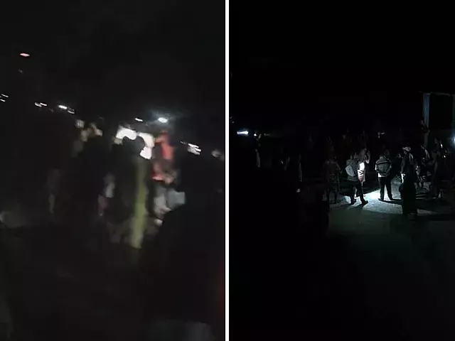 Régimen reprime nueva protesta en Nuevitas. Foto: Captura de pantalla