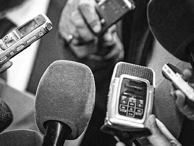 Periodistas. Imagen de Archivo