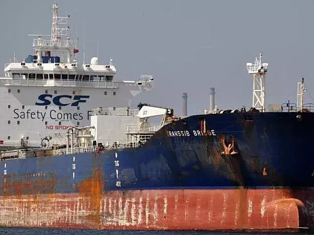 El tanquero liberiano Transsib Bridge. Foto: VESSEL FINDER