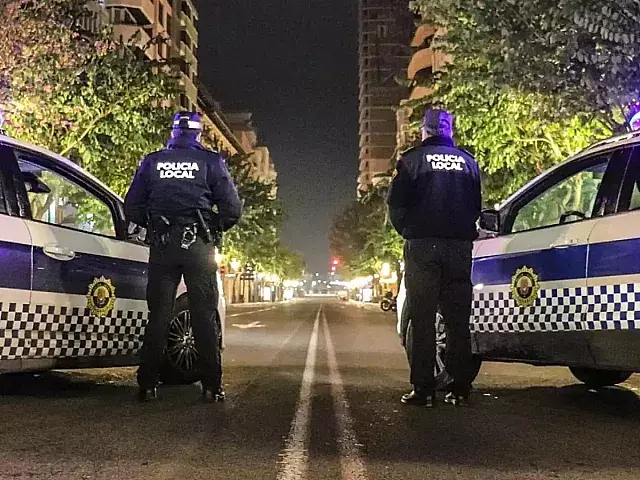 Policía Local de Alicante.