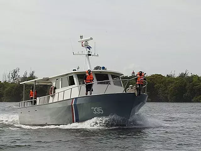 Embarcación de Tropas Guardafronteras de Cuba. Imagen de referencia