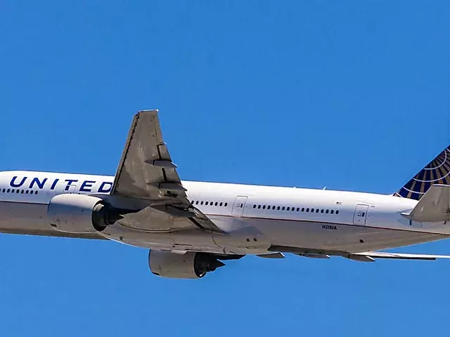 Avión de United Airlines.