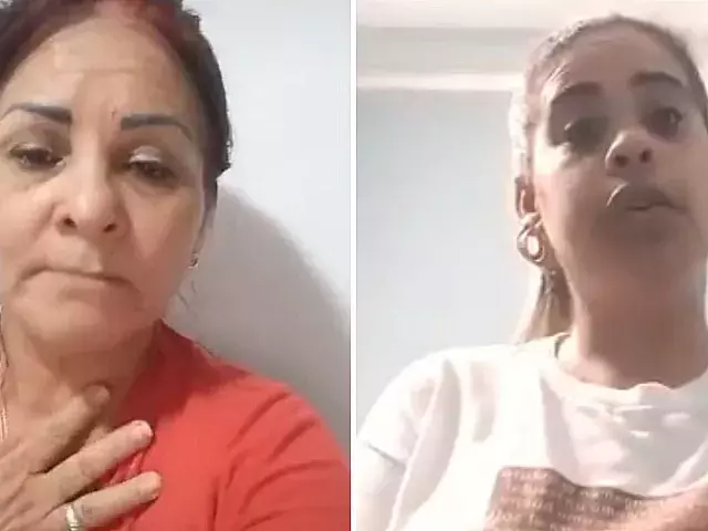 Ailex Marcano y Saily Núñez. Foto: Captura de pantalla