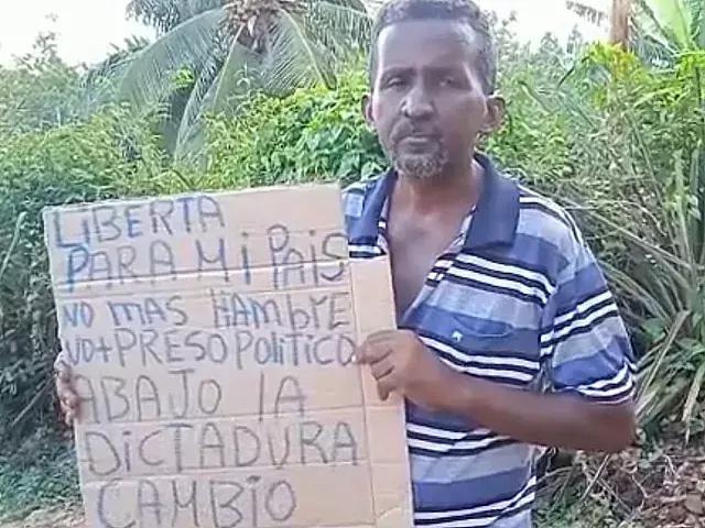 Pascual Zúñiga. Foto: Captura de pantalla Twitter/@observacuba