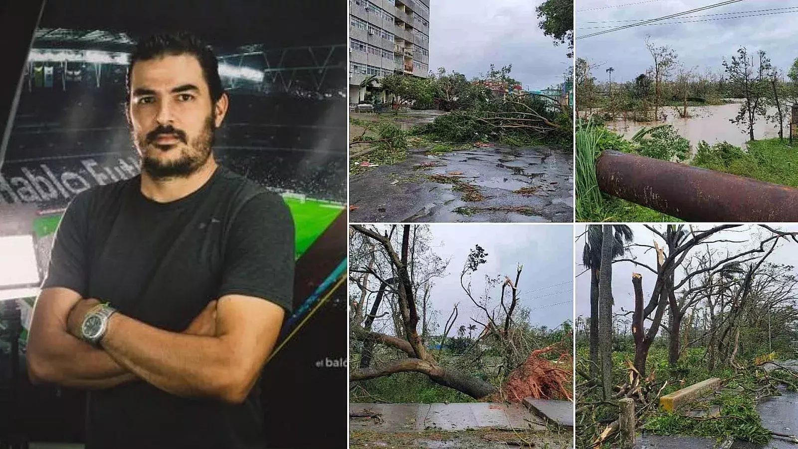 Daguito Valdés y huracán Ian