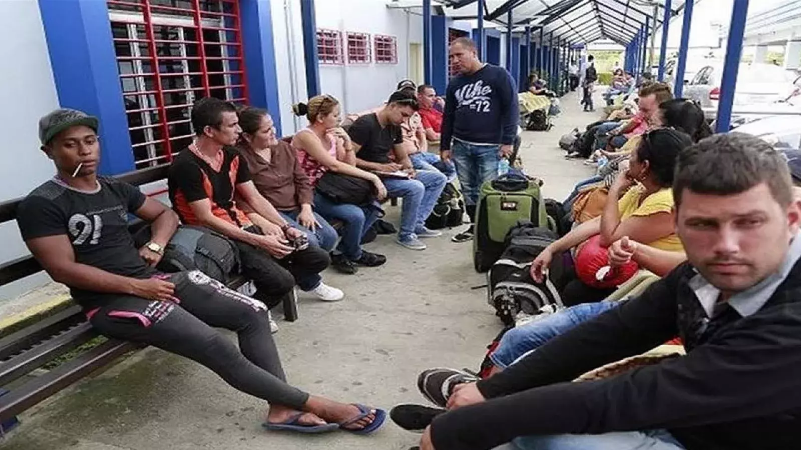 Migrantes cubanos en México