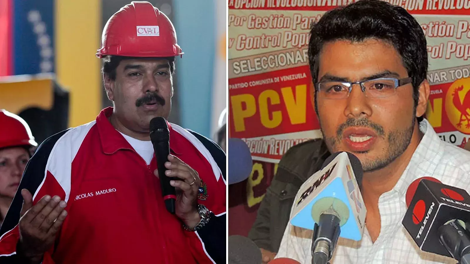 Maduro y el dirigente comunista que lo acusa de neoliberal