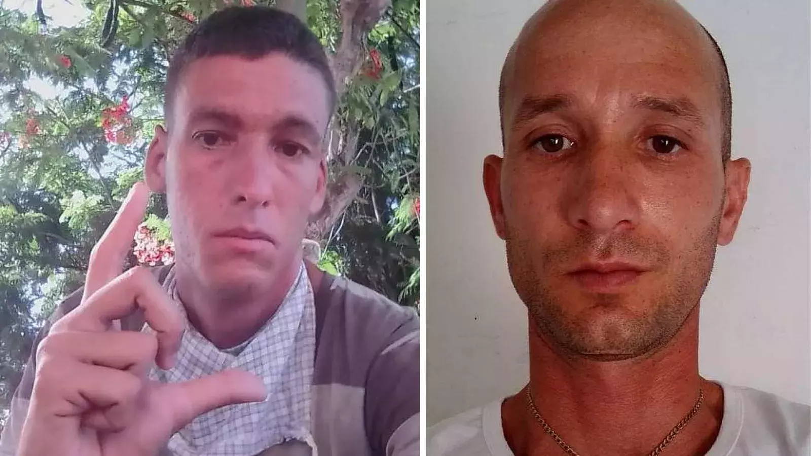 Otoniel Cruz Suárez y Omar Ortega, activistas cubanos