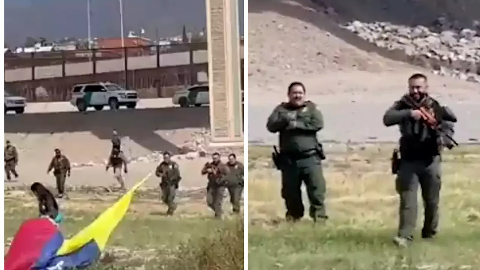 VIDEO: Patrulla Fronteriza de EEUU dispara a migrantes venezolanos en El Paso