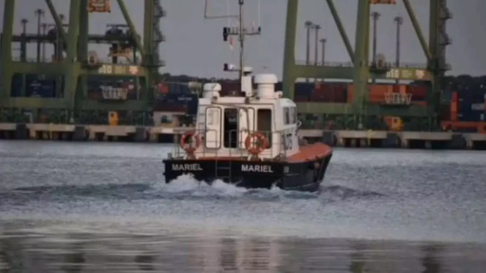 Lancha de prácticos del puerto del Mariel