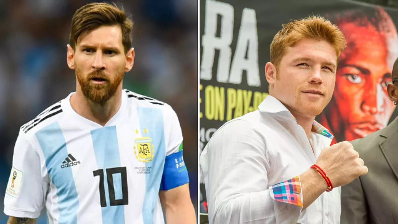 Canelo Álvarez amenaza a Messi por supuestamente patear la camiseta de México