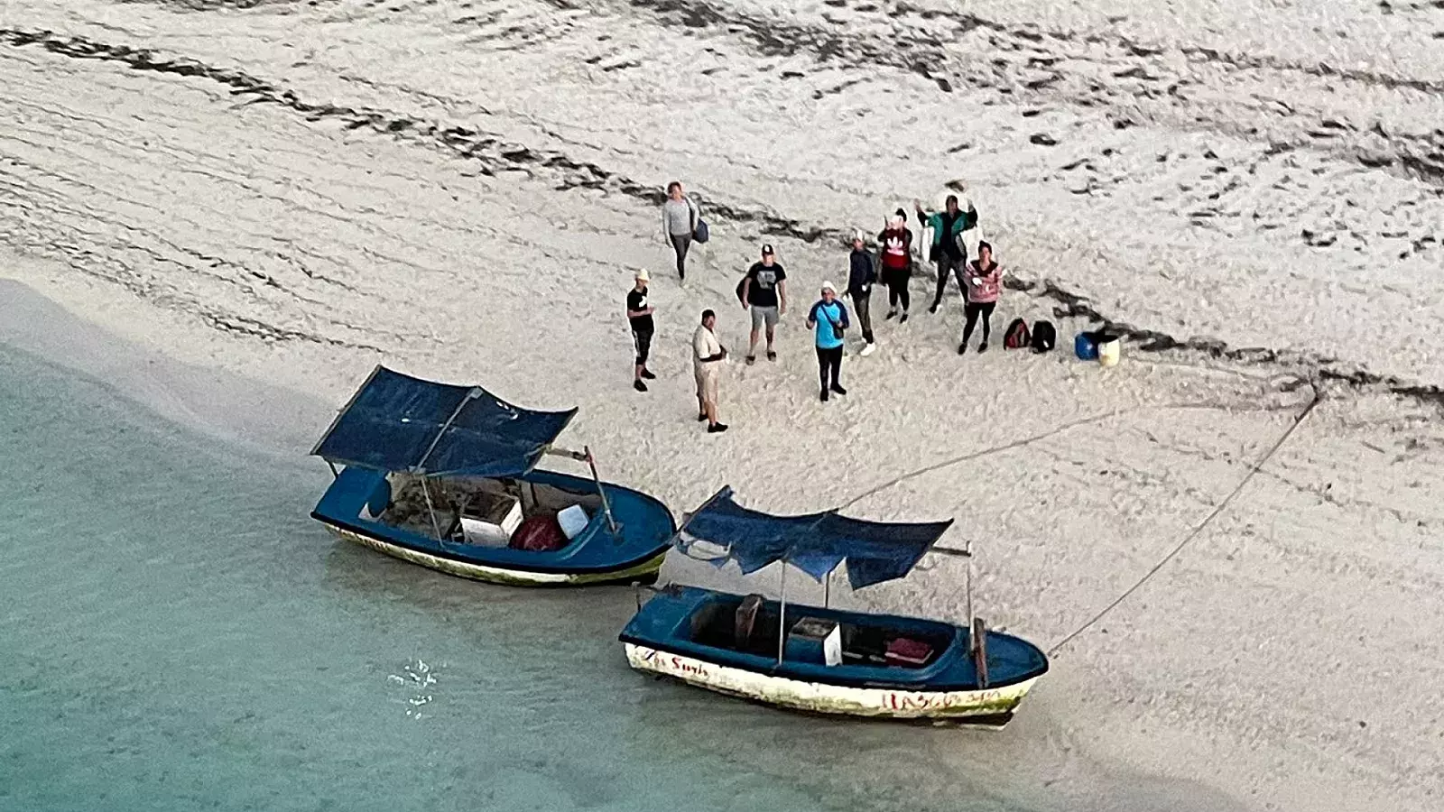 Migrantes cubanos llegan a Florida en barcos